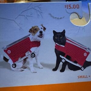 Target cart pet cat dog costume small nwt